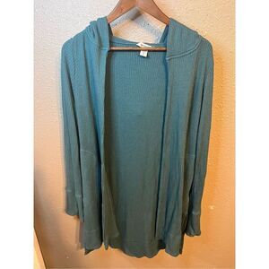 Athleta Open Front Ribbed Oversized Cardigan Size XS